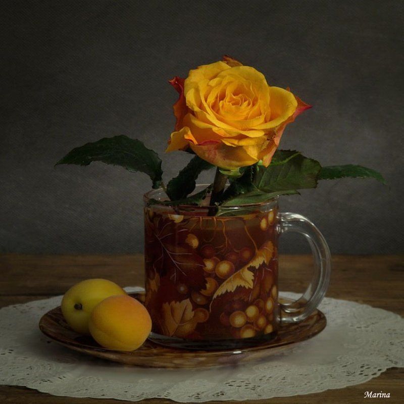 Этюд в осенних красках фото превью