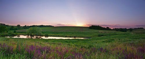 Сельские  закаты