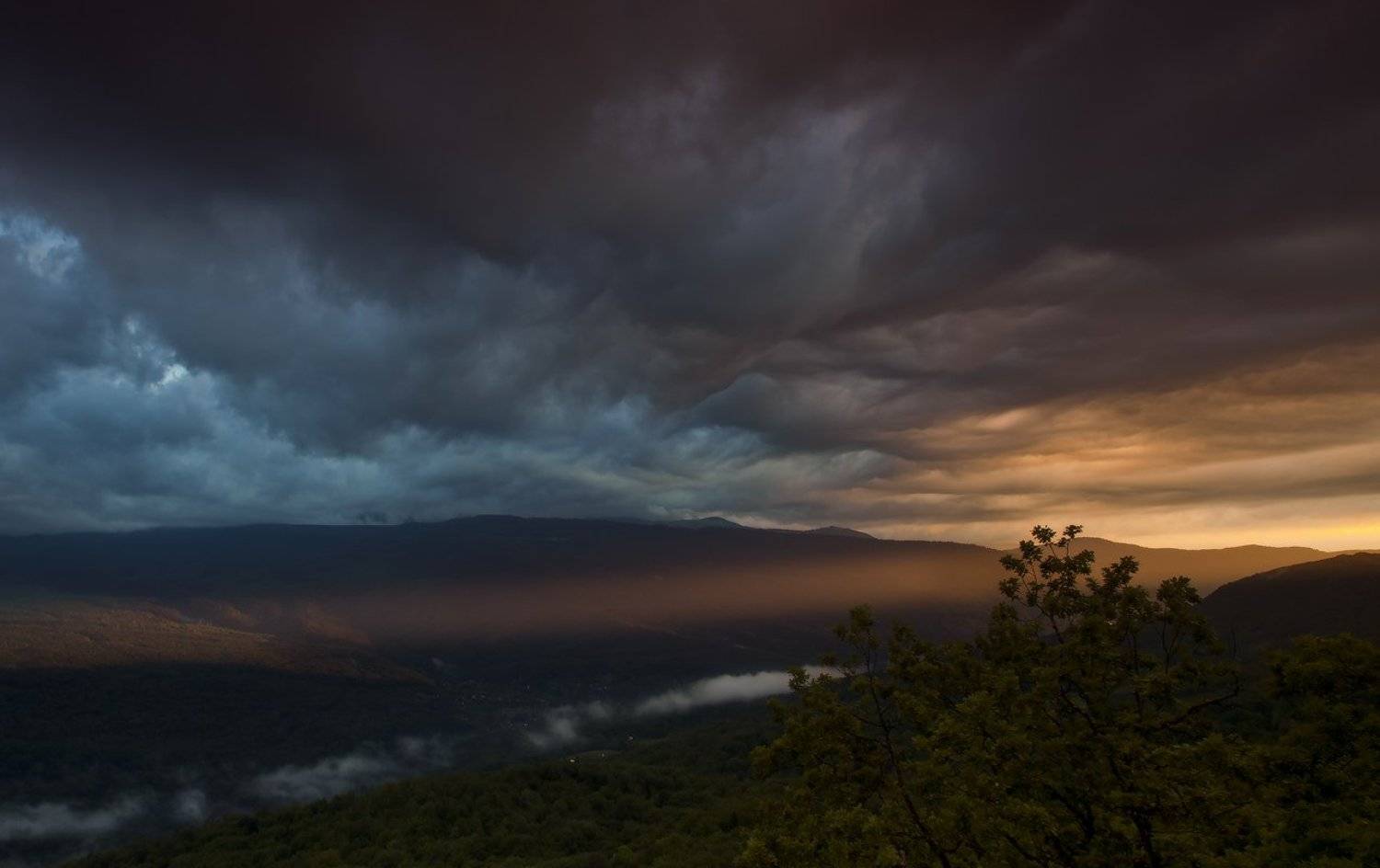 горы, закат, Ирина Заграничная