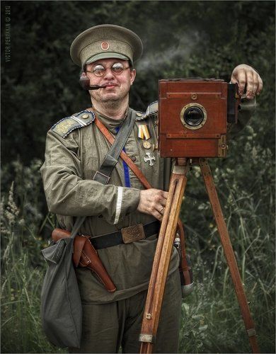 1916. Полковой фотограф