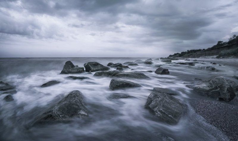 Хмурое утро фото превью