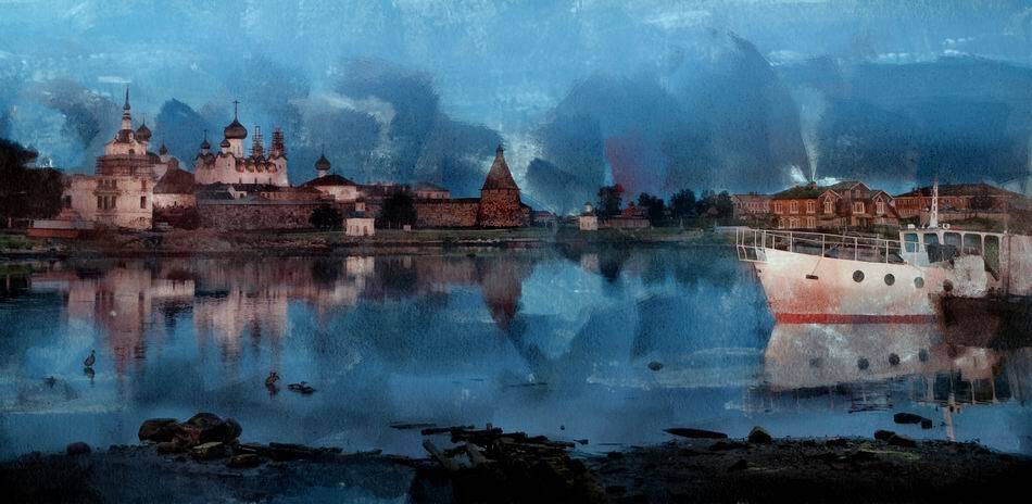 пейзаж,музыка,море, николай дмитрук