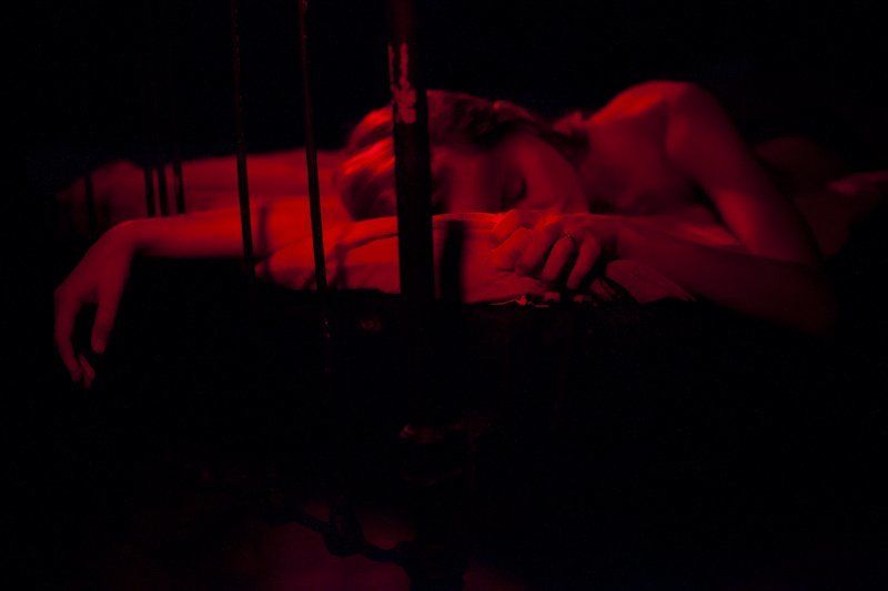 women, red, nude Women in red фото превью