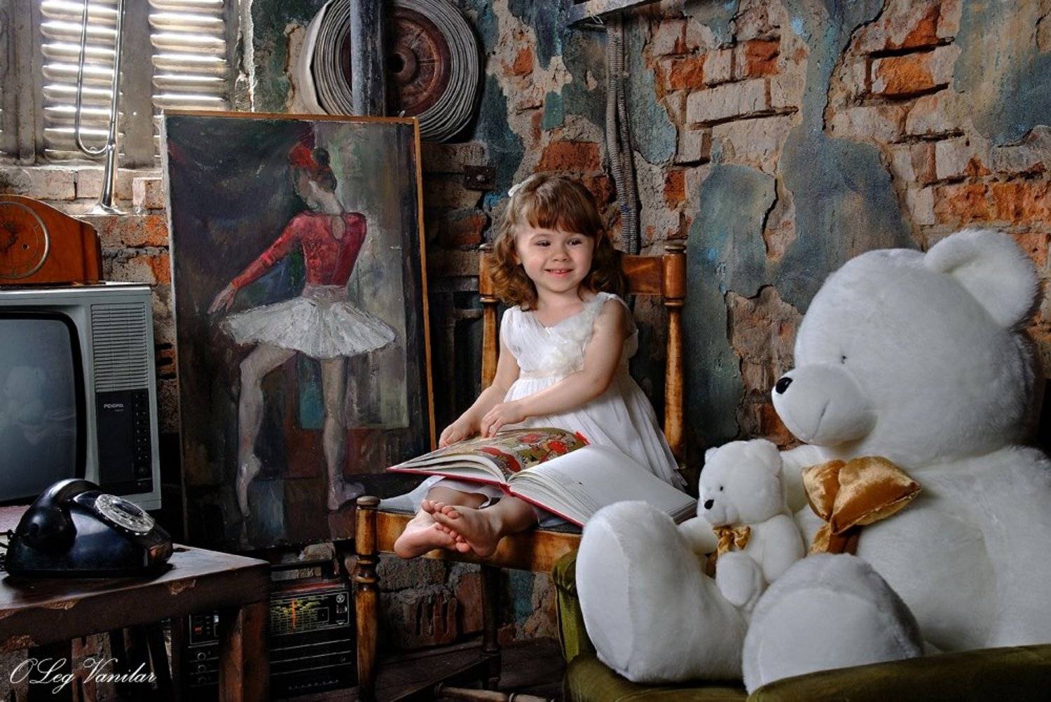 дети, портрет, Олег Ванилар