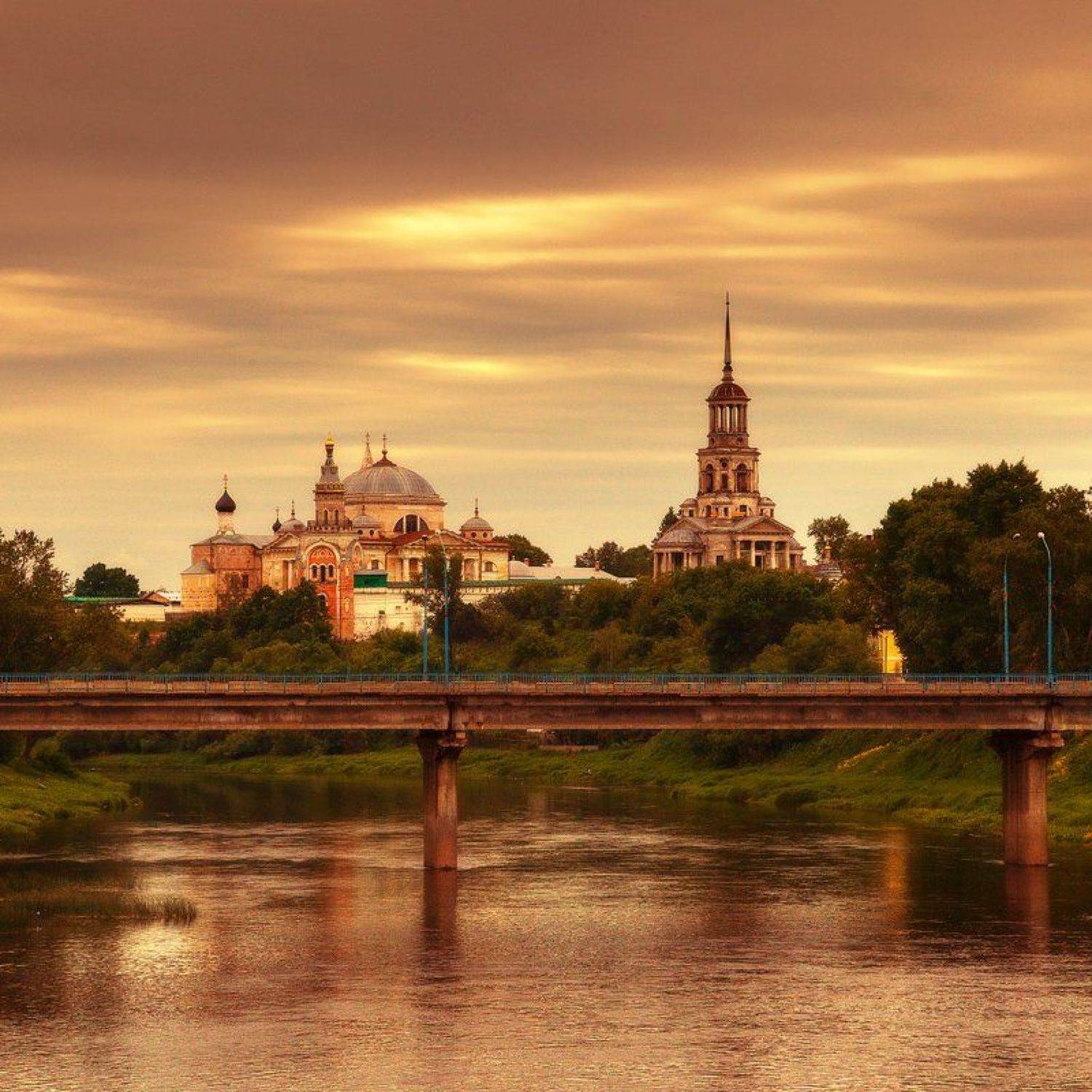 старина, торжок, пейзаж, река, Oleg Dmitriev