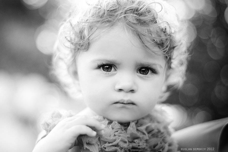 портрет, малышка, Руслан