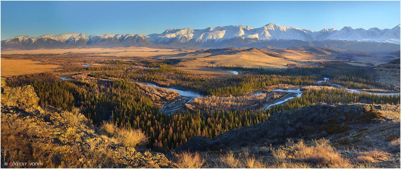 горный алтай, курайская степь, Анатолий Иванов