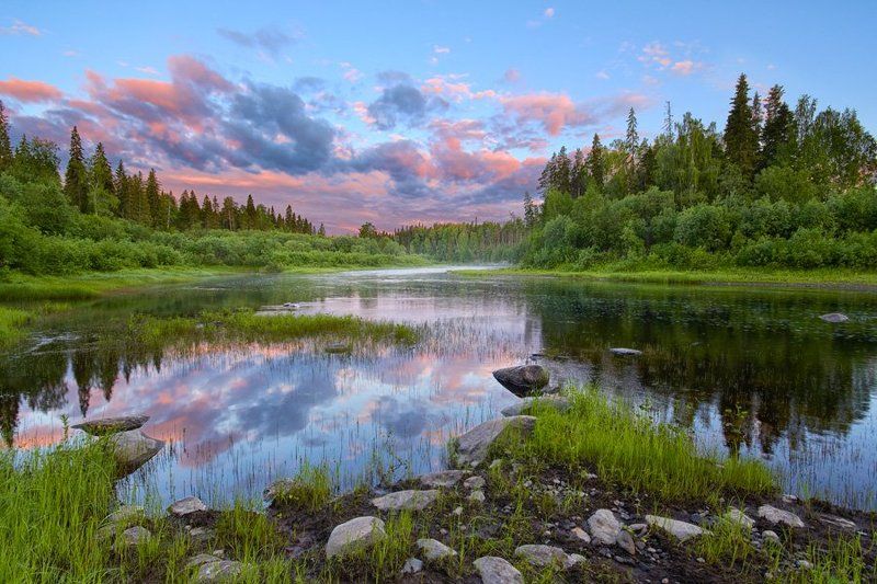 Раннее утро на Солзе фото превью