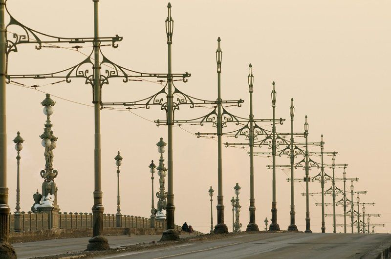 мост, троицкий, петербург Ритмы модерна фото превью