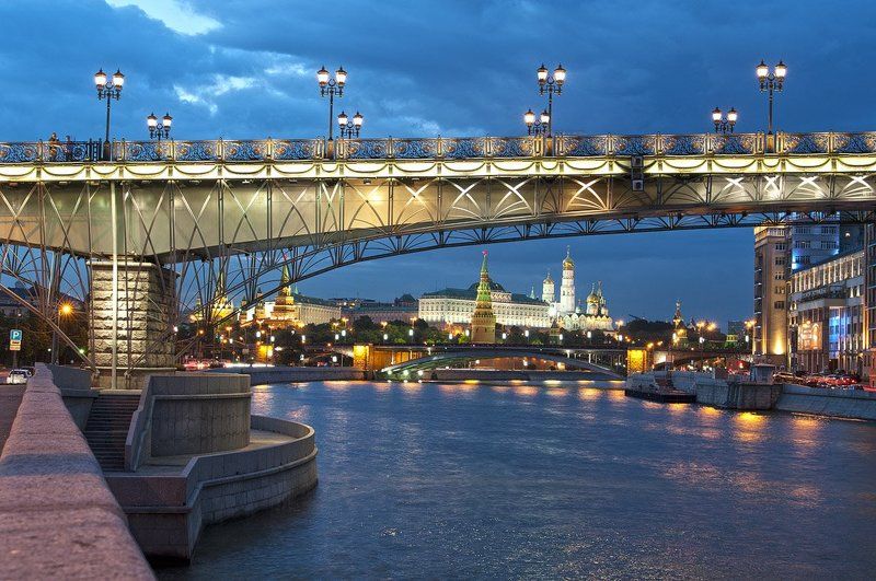 патриарший, москва Вечерняя Москва... ч1... Патриарший... фото превью