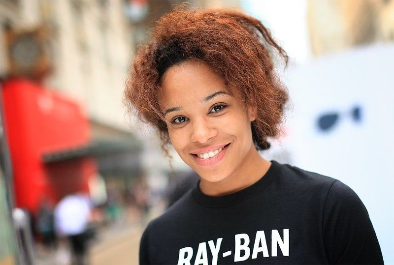 лица, улицы, манхеттен, нью-йорк Несколько нью-йоркских лиц. фото превью