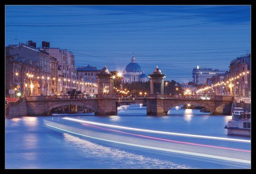 про белые ночи, Фонтанку, Питер...