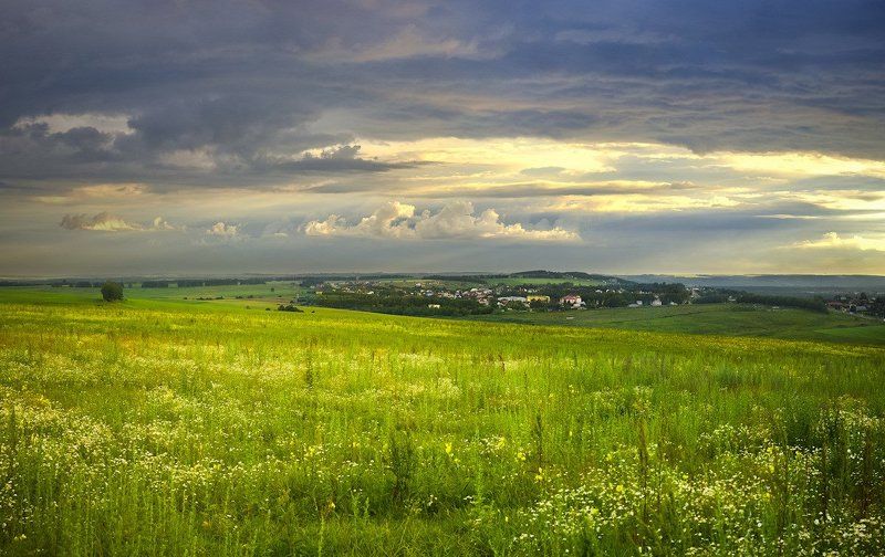 пейзаж, природа На высоком берегу Оки, или о том, как может пригодиться камера в багажнике. фото превью