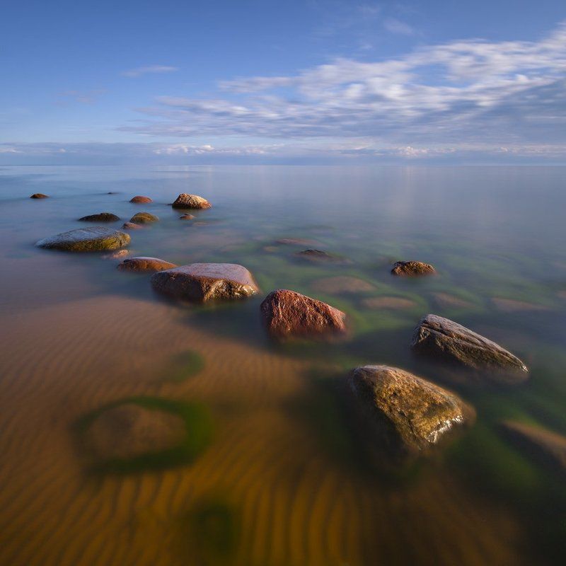тихий день на море фото превью