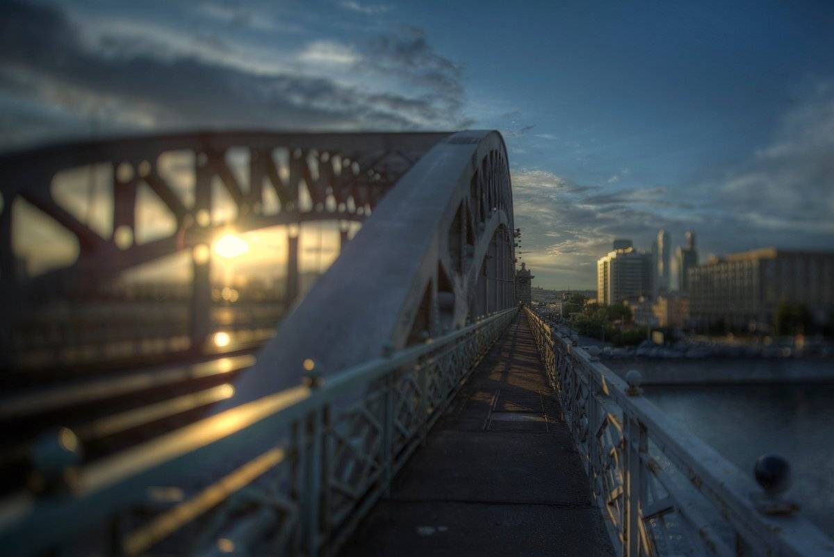 город, пейзаж, мост, Ефимов Александр