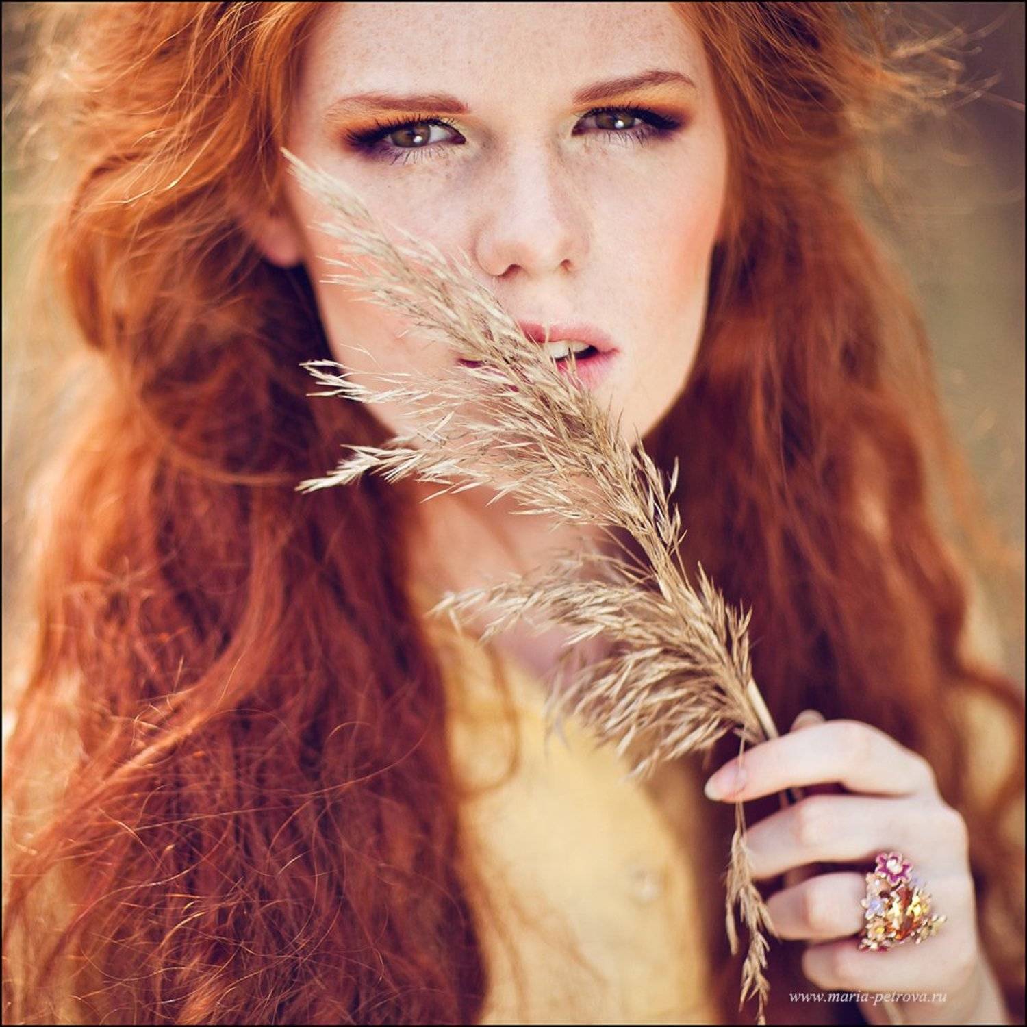 портрет, рыжая, Петрова Мария
