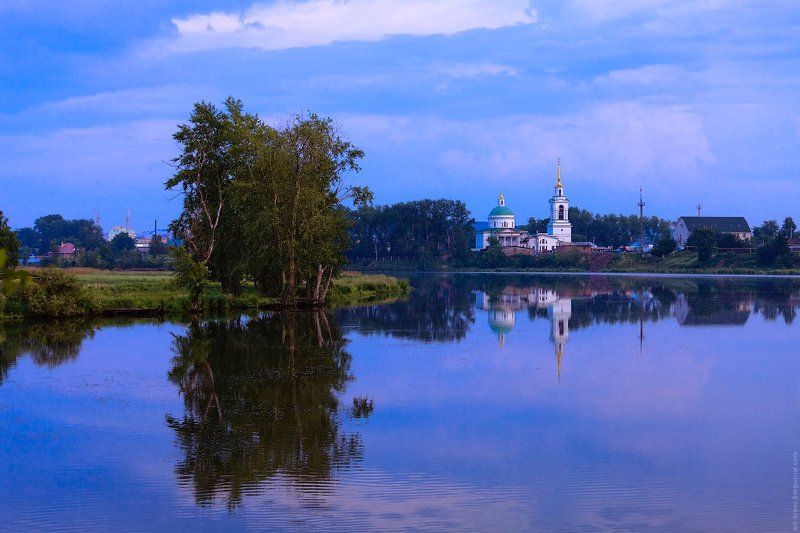 урал, исеть, арамиль Арамиль. Вечер на Исети фото превью