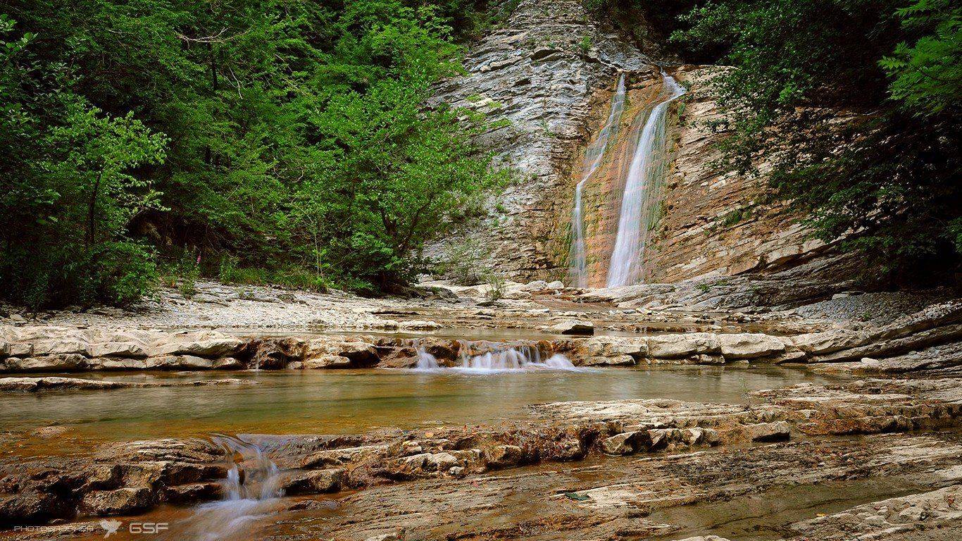 плесецкое, ущелье, водопады, природа, пейзаж, Serj Master