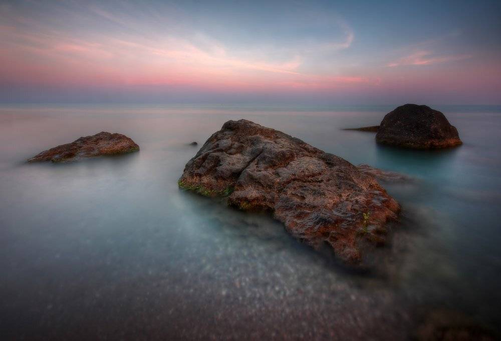 вечер,	 кацивели, крым, лето, море, Петриченко Валерий