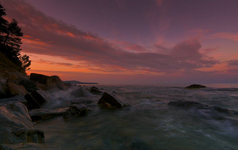 море, рассвет На заре ты её не буди...) фото превью