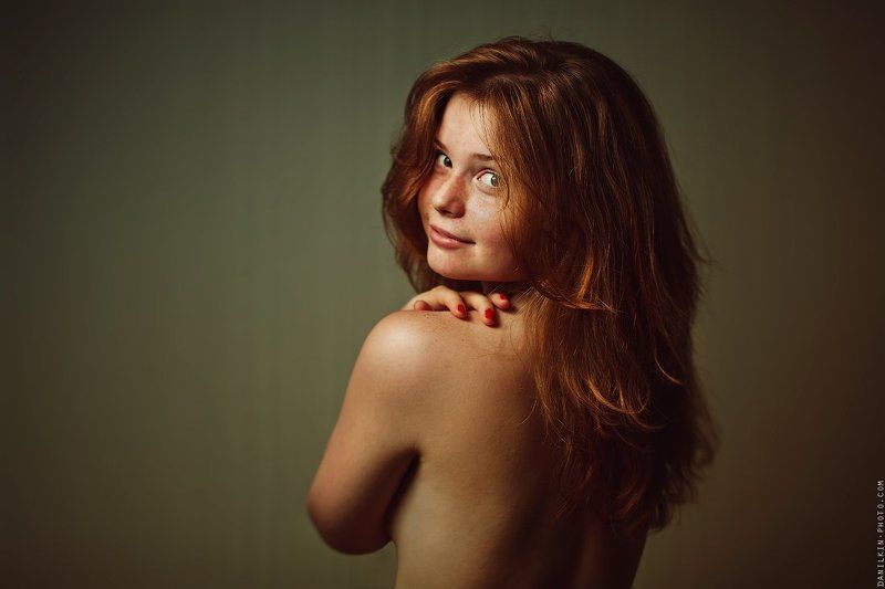 рыжая, девушка, волосы, Таня фото превью