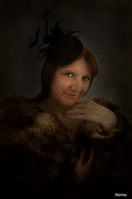 Классический портрет фото превью