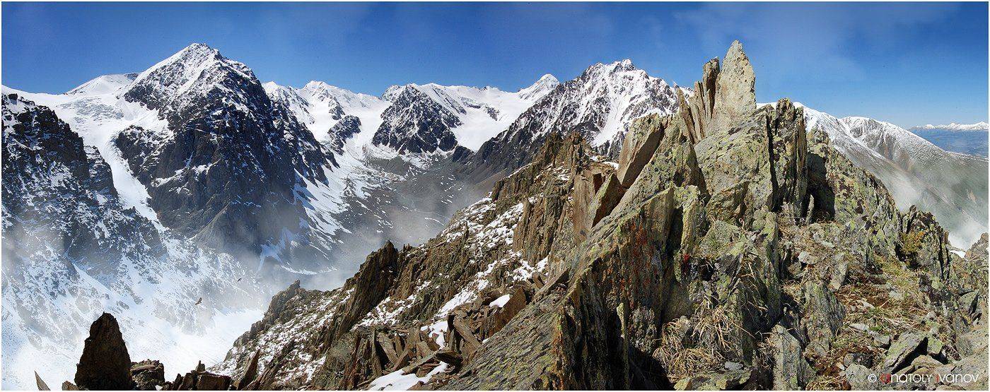 горный алтай, кара-таш, актру, Анатолий Иванов