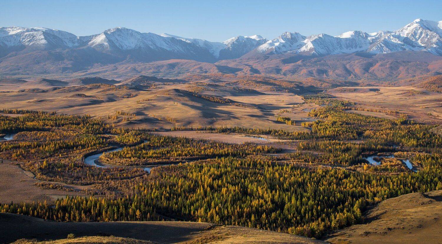 алтай. осень. горы., Евгений Дроботенко