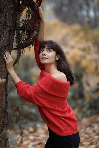 В парке с деревьями мутантами