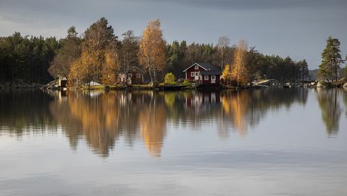 Осенний островок