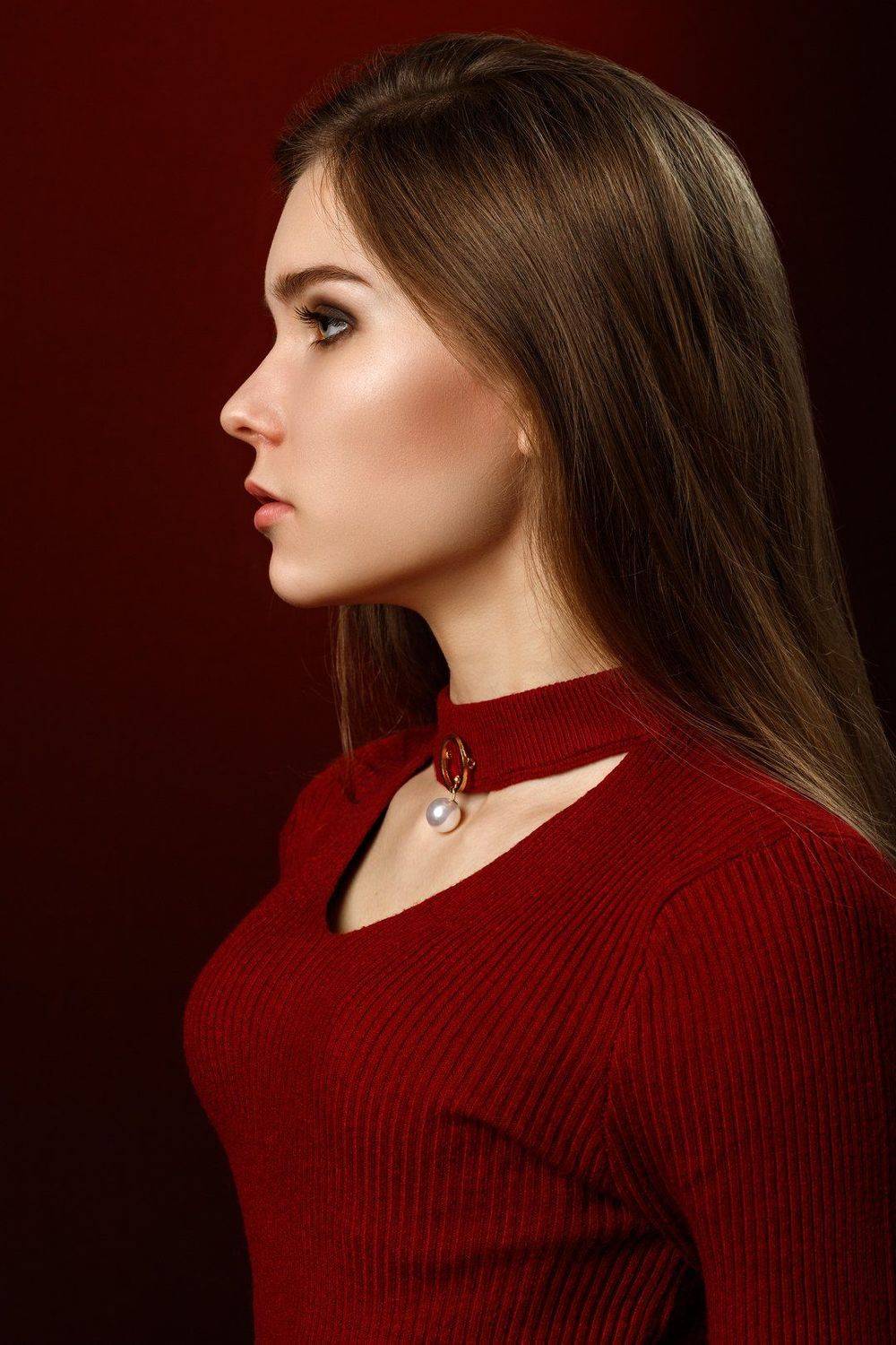 портрет, девушка, Сергеев Сергей