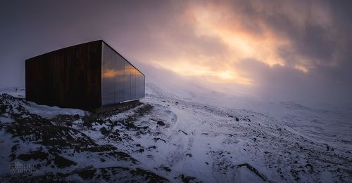 Snøhetta viewpoint in Dovre, Norway