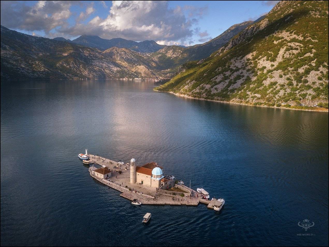 Черногория, дрон, пейзаж, бухта, Mikhail Vorobyev