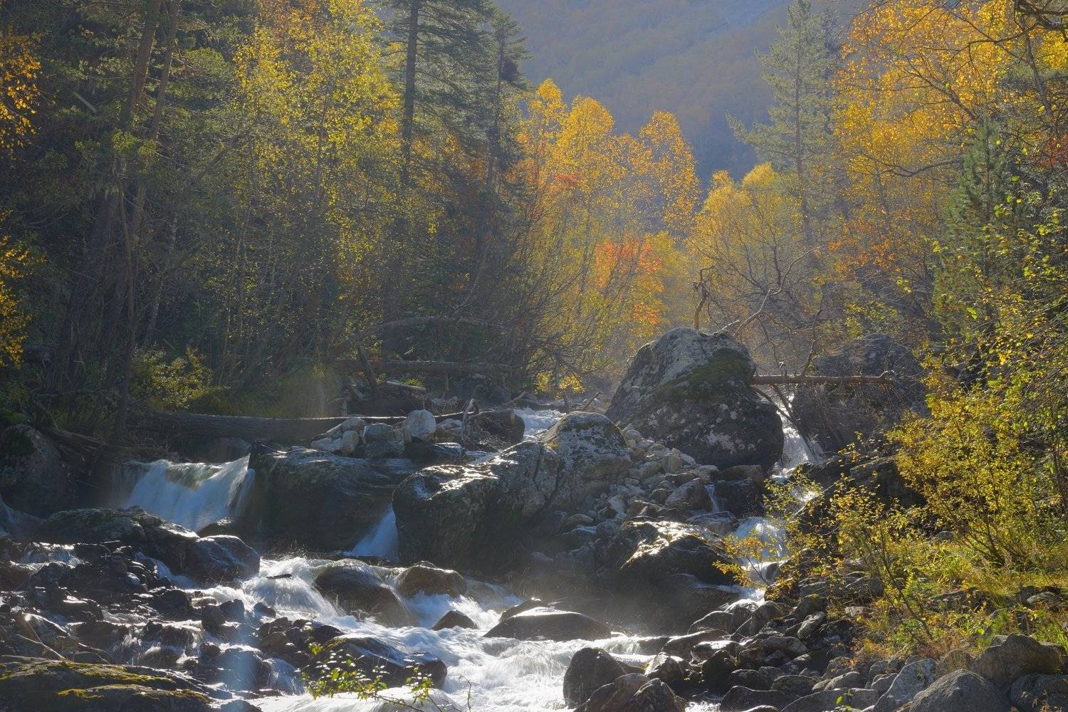 горы кавказ осень кти-теберда, Александр Жарников