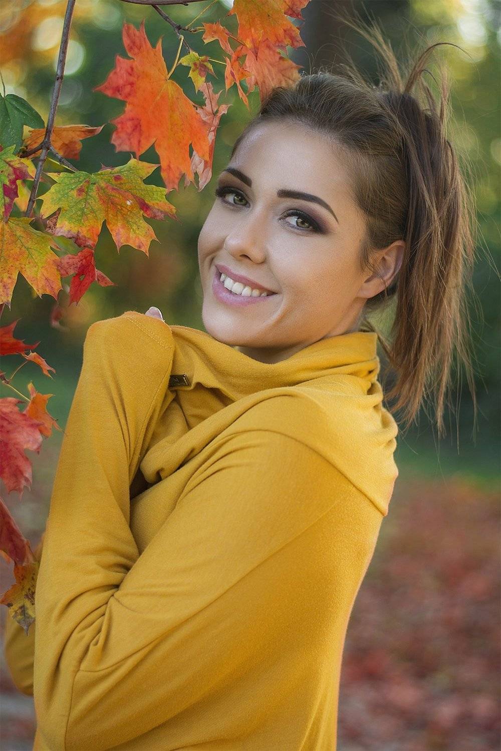 portrait, beauty, beautiful, gorgeous, lovelyface, girl, young, sweetgirl, ramona, jozefkiss, autumn, autumncolors, Jozef Kiss
