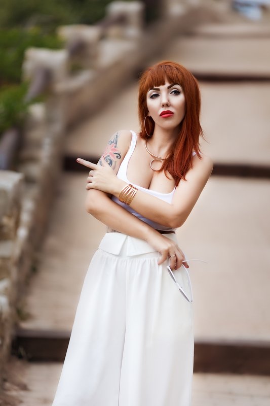 гламур,красотка,erotic, nude ,melefara, photographer, photo, эротика , фотограф ,рыжая Рыжая фото превью