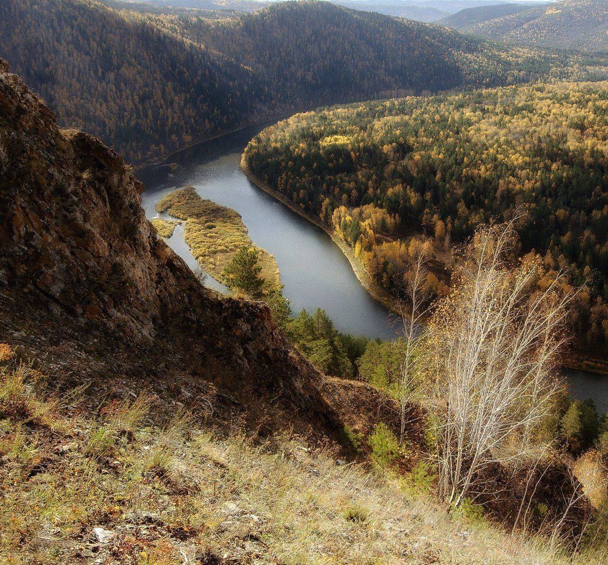 манская петля. осень. перекоп., Марина Фомина
