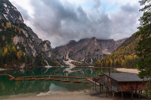 Озеро Брайс. Италия.