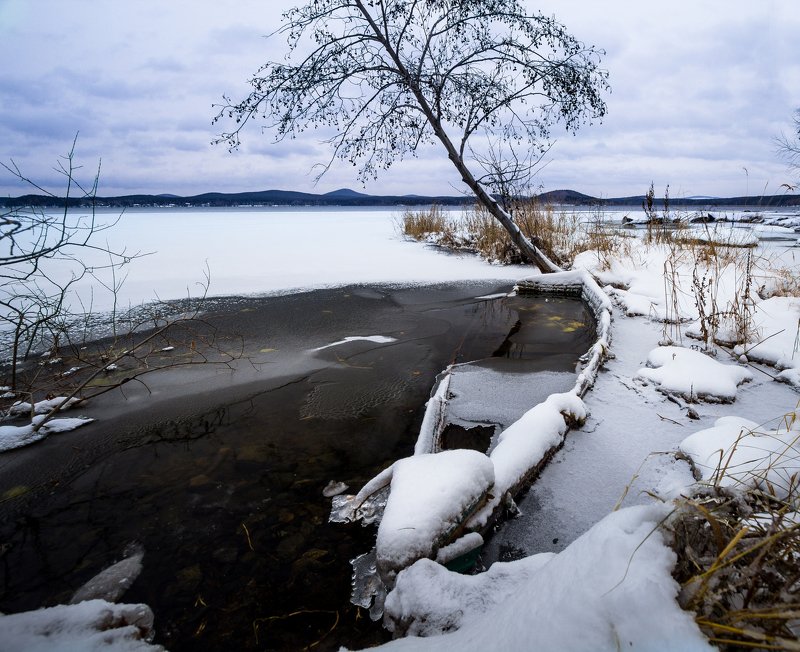 Первый лед на о.Таватуй фото превью