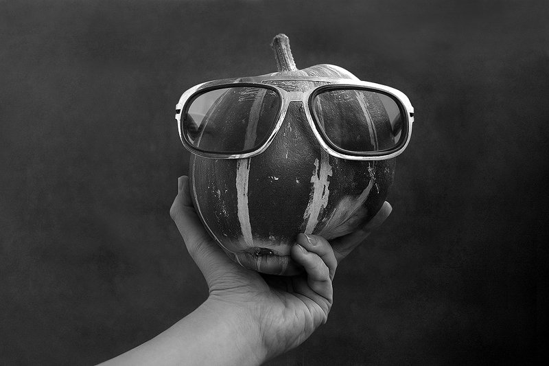 тыква, лицо, юмор, очки Йорик фото превью