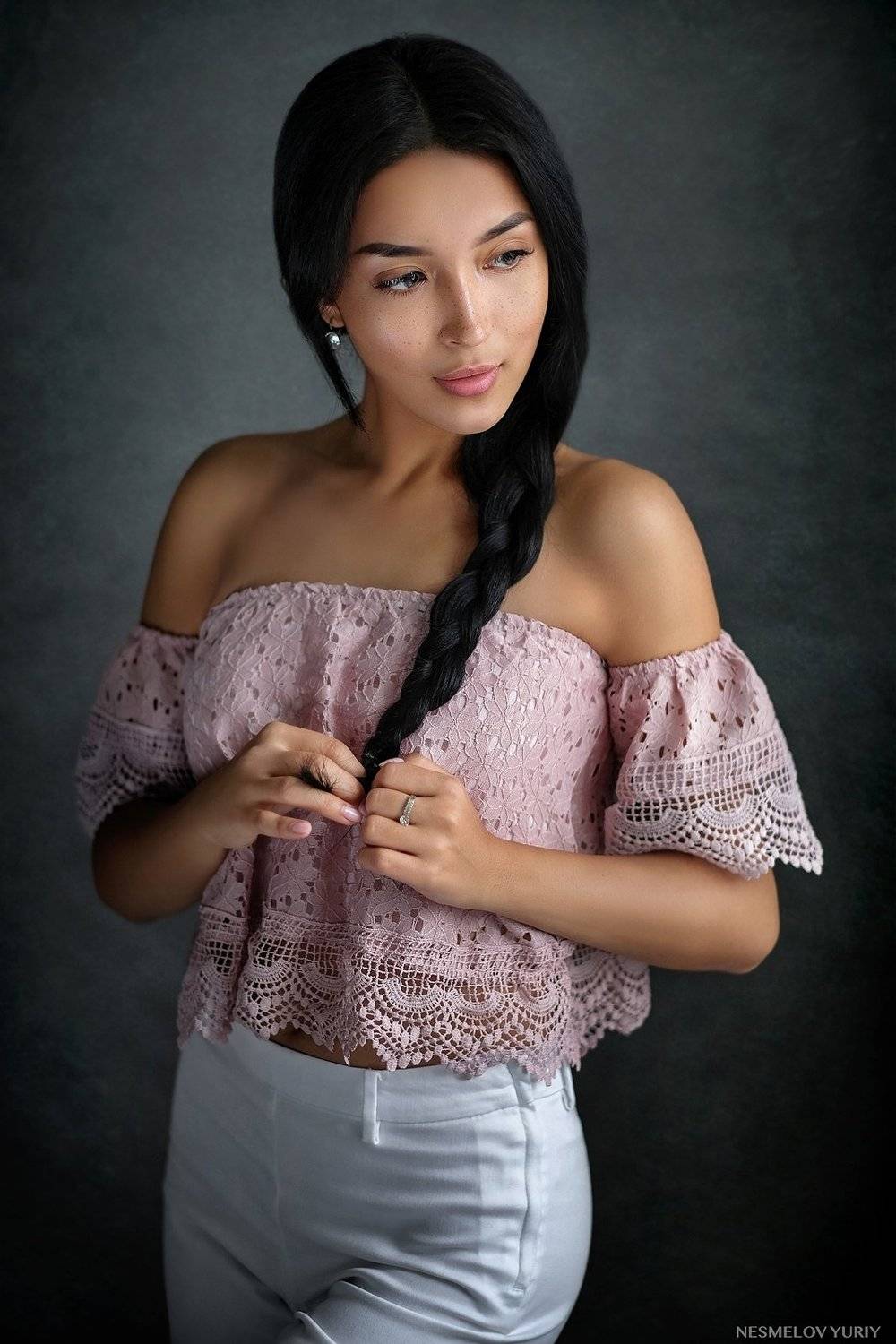 girl, portrait, art, девушка, портрет, Несмелов Юрий