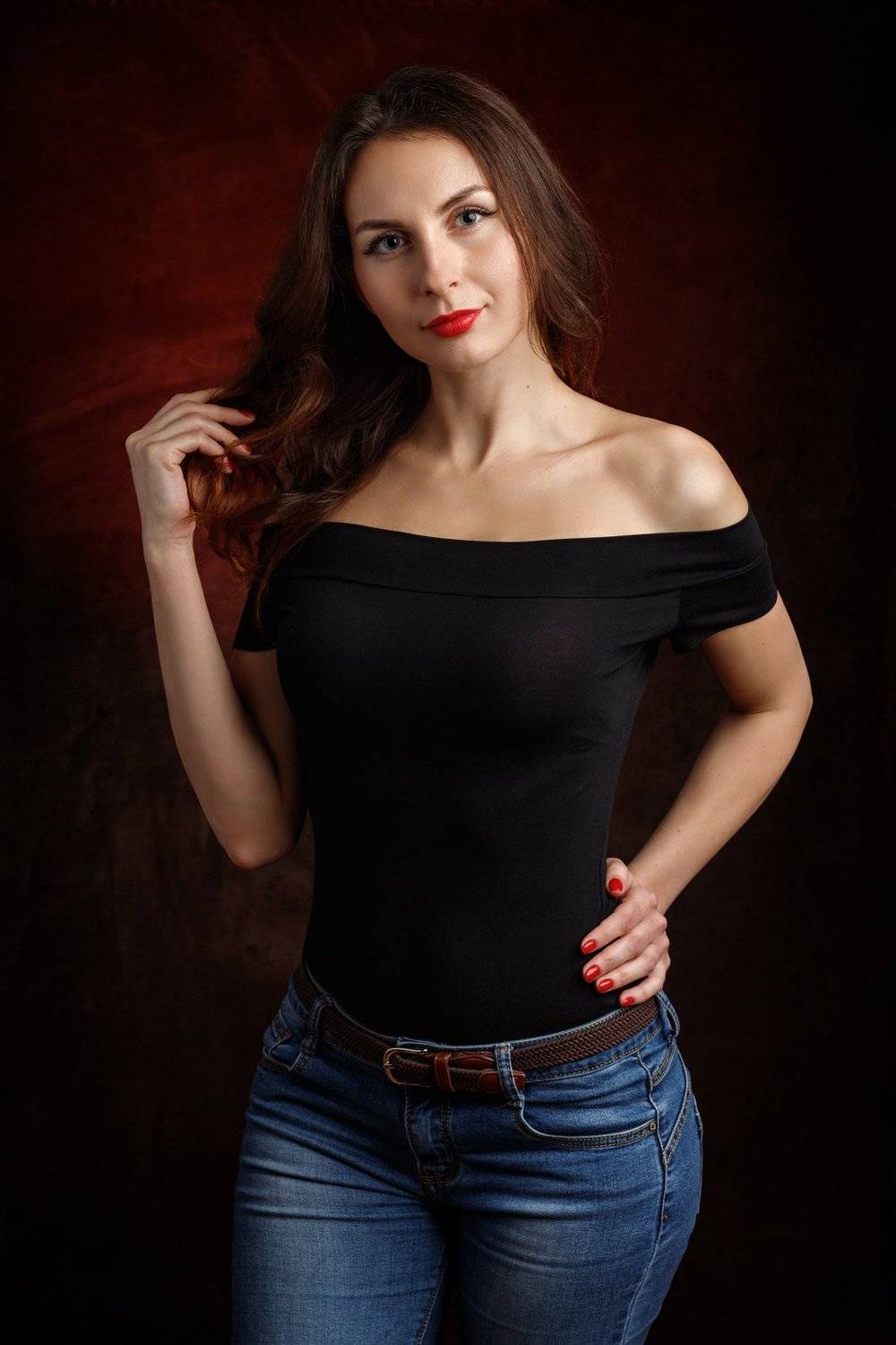 портрет, девушка, Сергеев Сергей