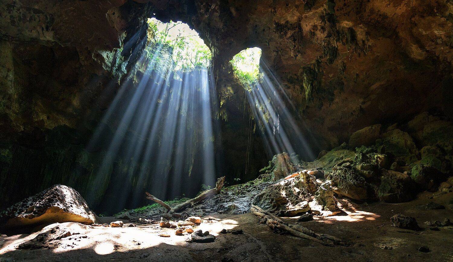 mexico, loltun, caves, nature, scenic, light,, Pawel Olejniczak