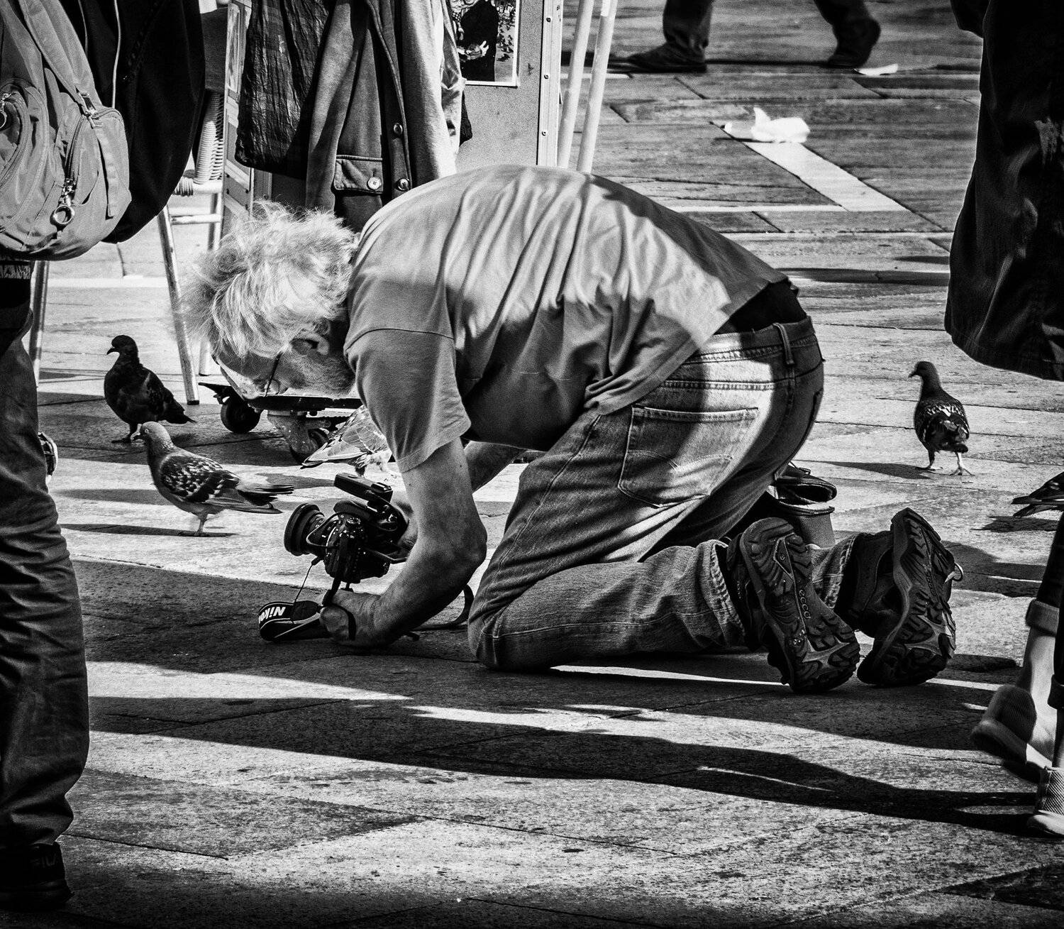 фотограф, площадь, съемка, из-под ног, Владимир Брагилевский