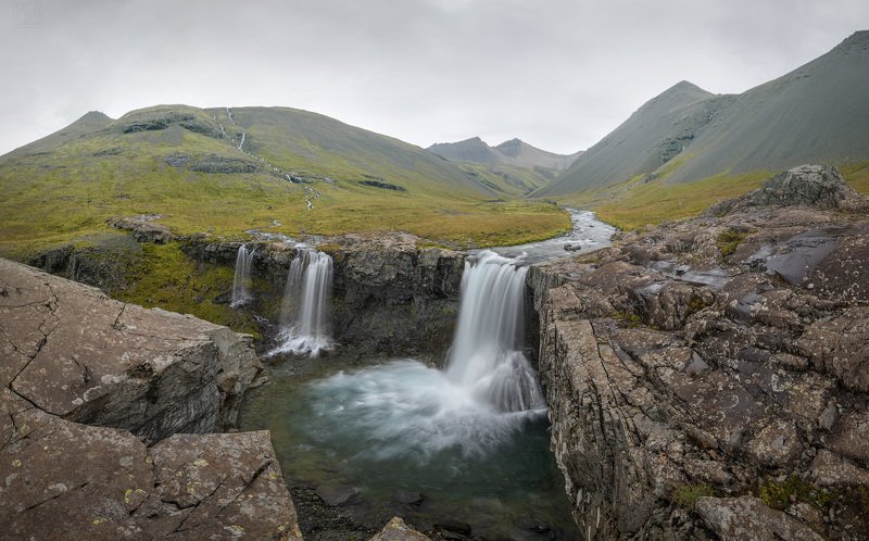 исландия, водопад, iceland, waterfall, foss Про водопад фото превью