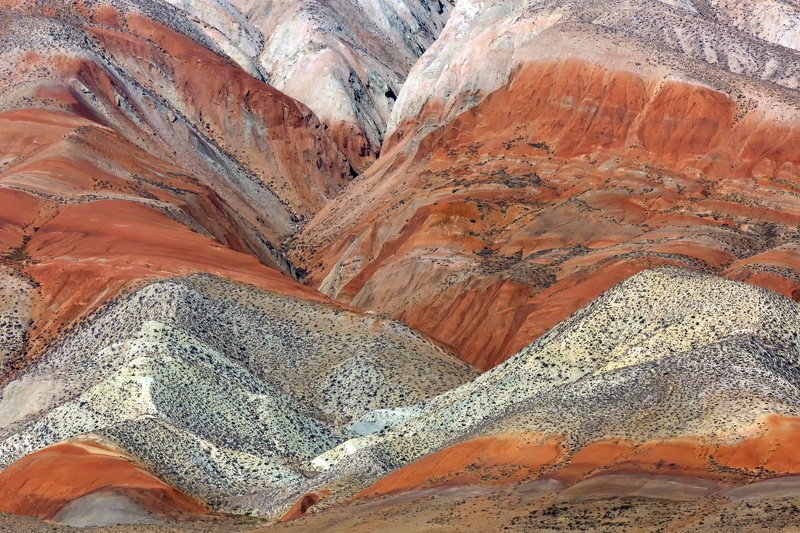 Цветные горы Азербайджан. фото превью