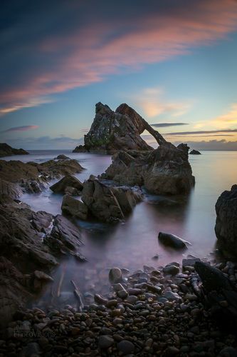 Bow Fiddle Rock, Highlands of Scotland
