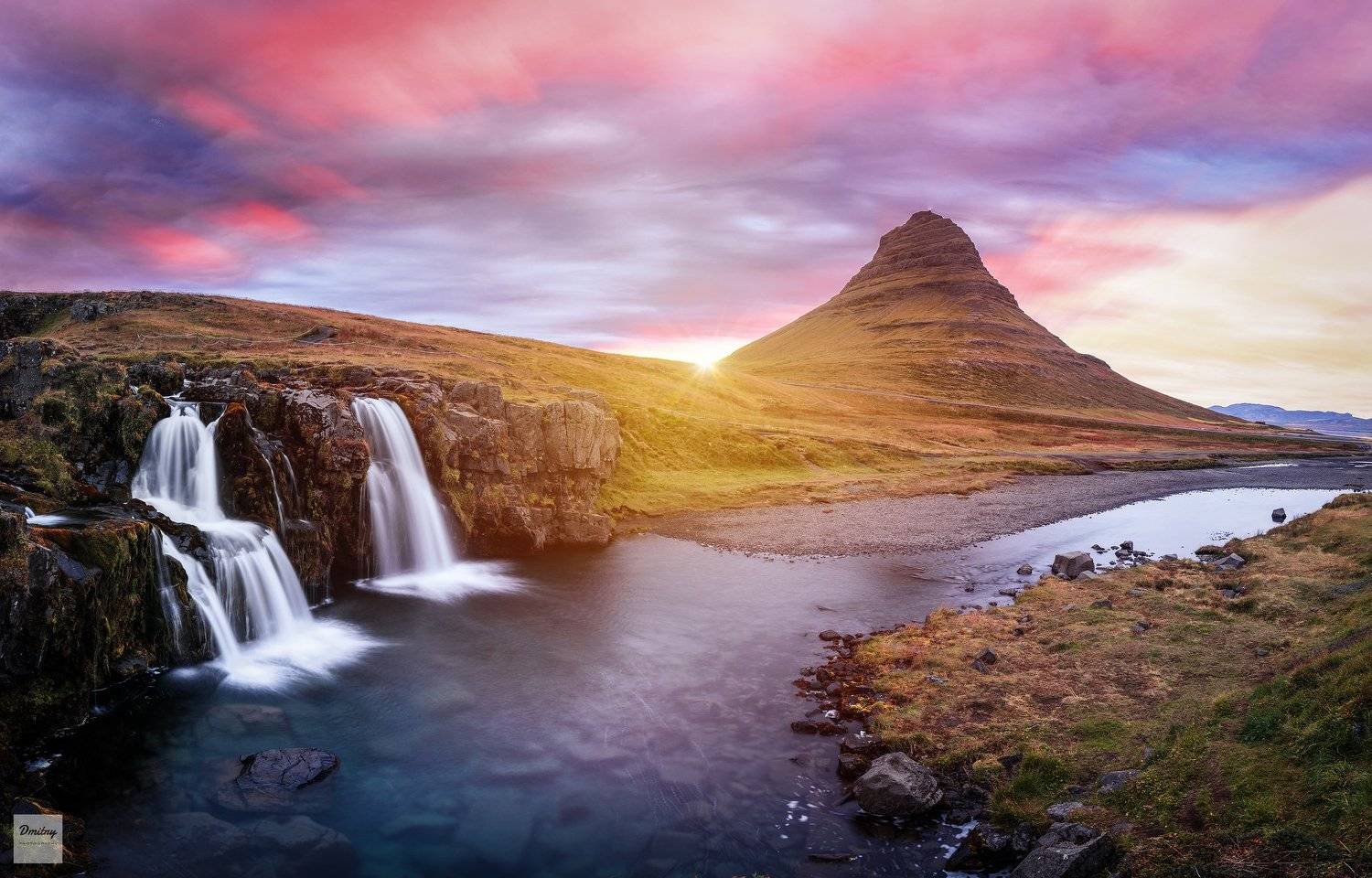 iceland, исландия, пейзаж, kirkjufellsfoss, Дмитрий Иванов