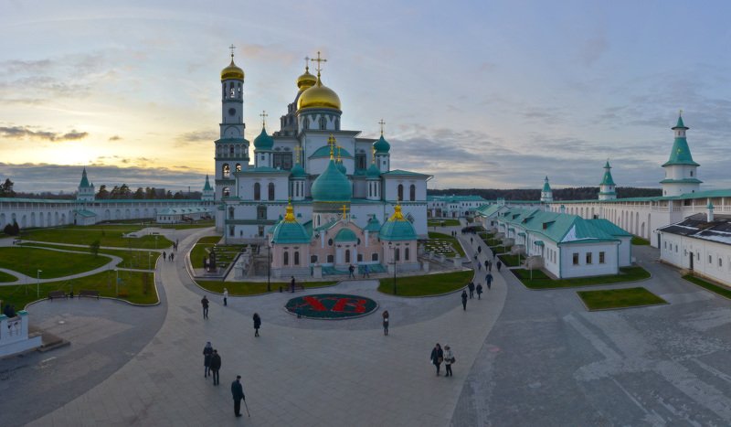 Сумерки в Новом Иерусалиме фото превью