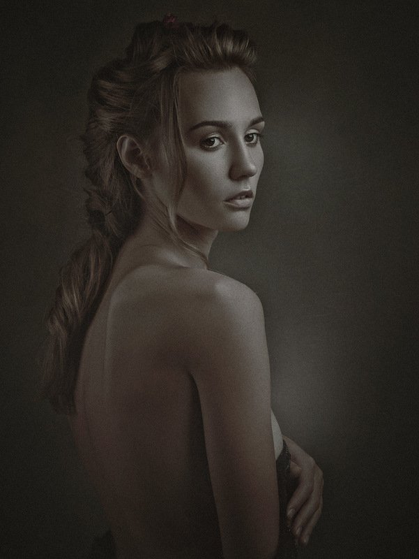 female, portrait, mood, sensuality, sexy, sensual, woman, adult, face, people, one, person, look, retro, picture, tenderness, mood, desire Female Portrait фото превью